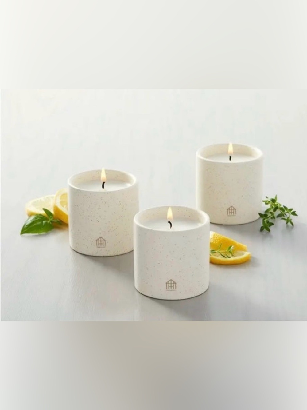 Hearth and Hand with Magnolia Ceramic Candle Trio